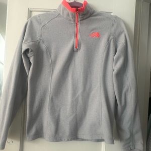 North face half zip sweater